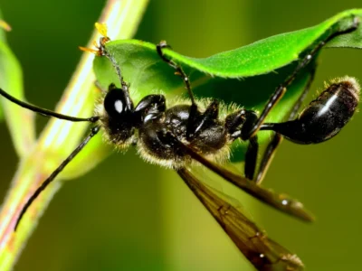 black wasp