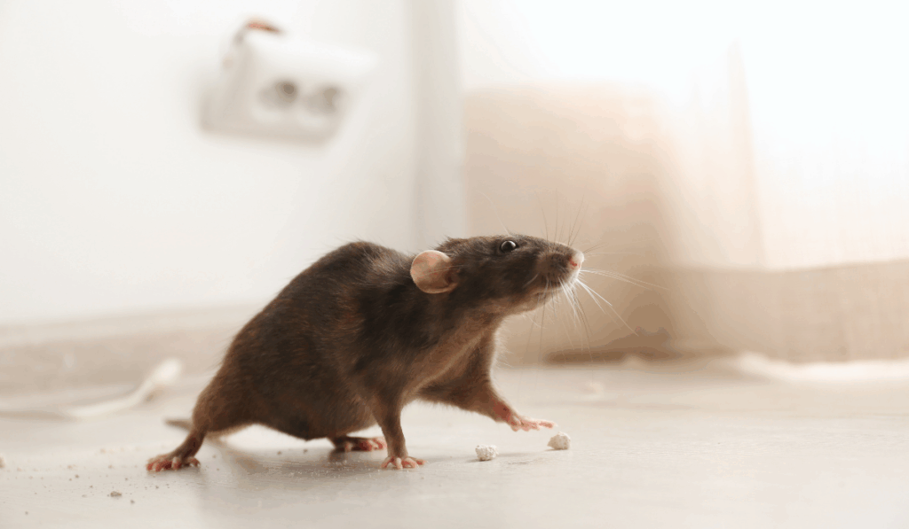 mouse on the floor